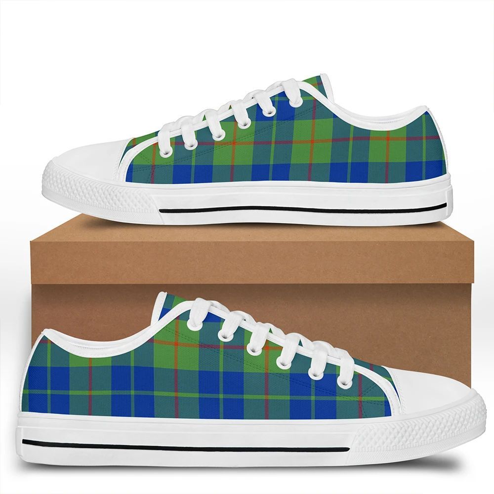 Barclay Hunting Ancient Tartan Classic Low Top Shoes