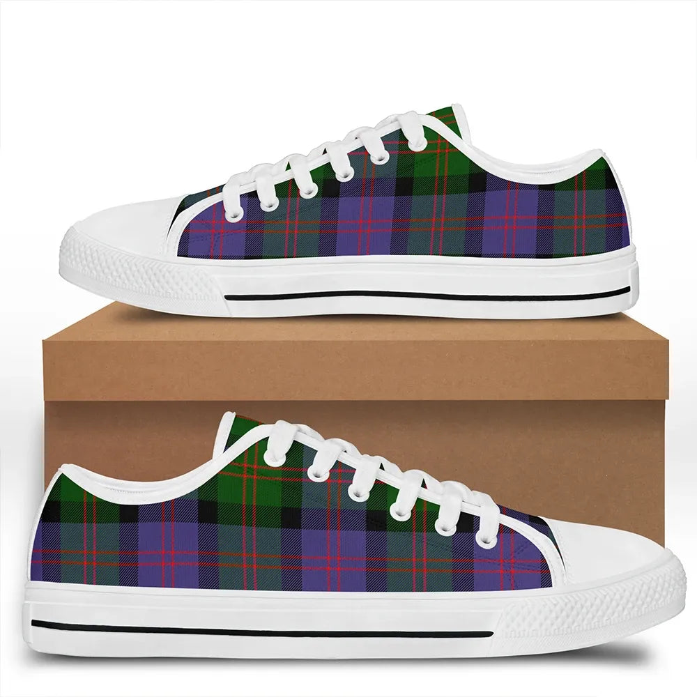 Blair Modern Tartan Classic Low Top Shoes