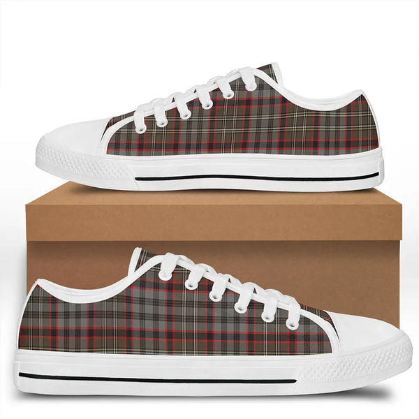 Nicolson Hunting Weathered Tartan Classic Low Top Shoes