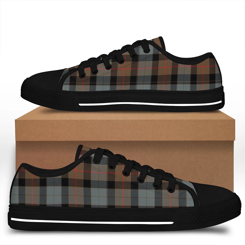 Gunn Weathered Tartan Classic Crest Low Top Shoes