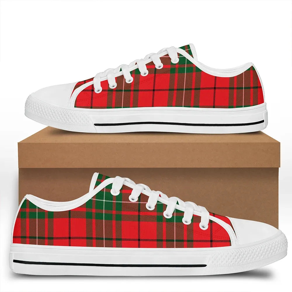 MacAulay Modern Tartan Classic Low Top Shoes