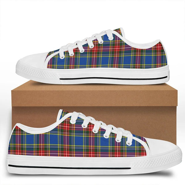 MacBeth Modern Tartan Classic Low Top Shoes