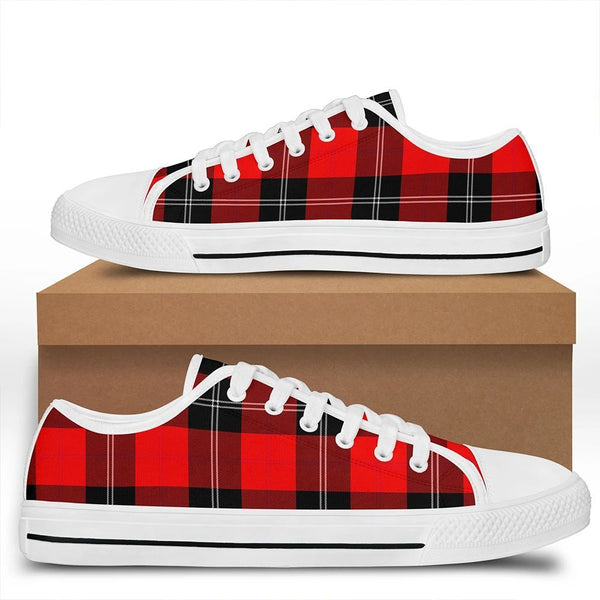 Ramsay Modern Tartan Classic Low Top Shoes