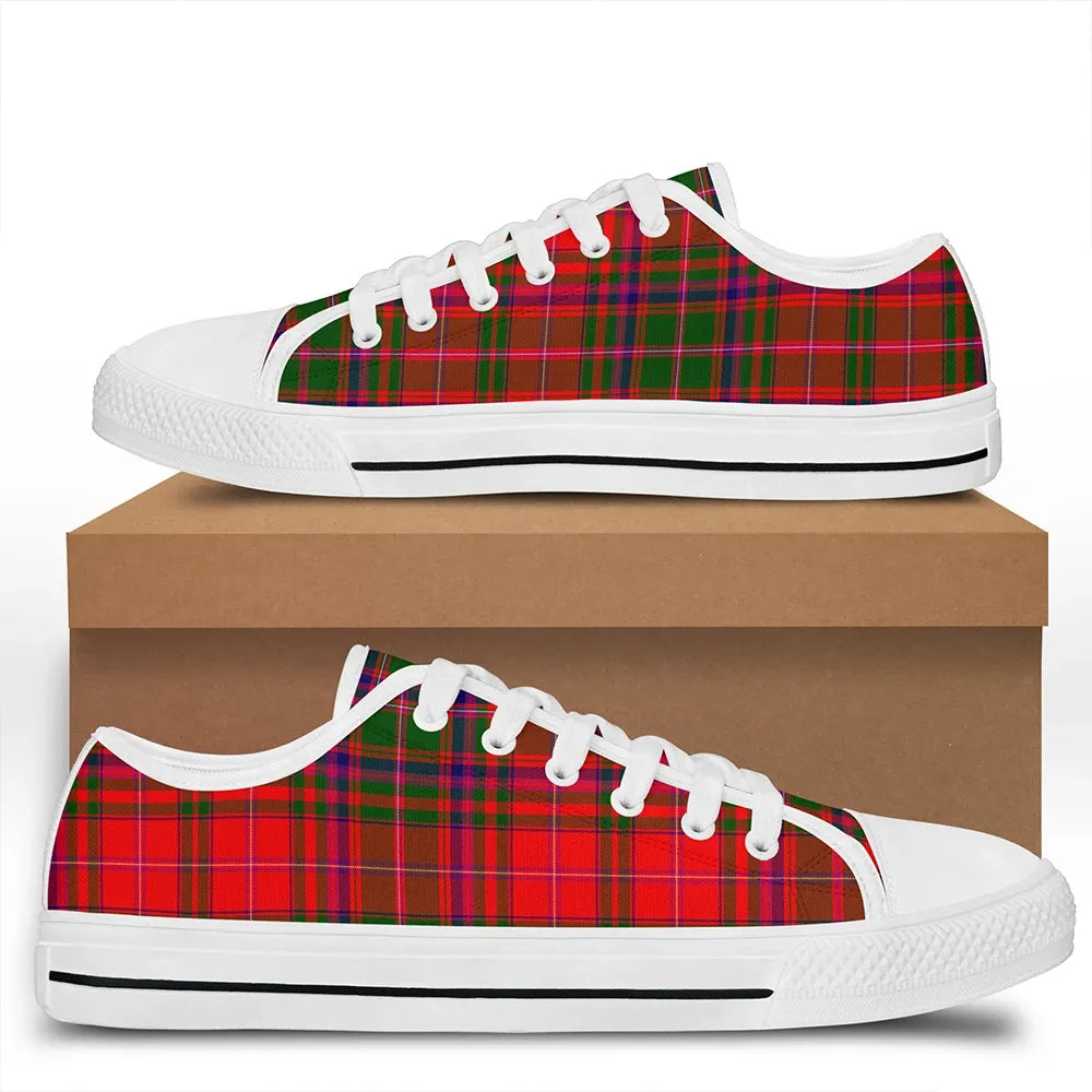 MacDougall Modern Tartan Classic Low Top Shoes