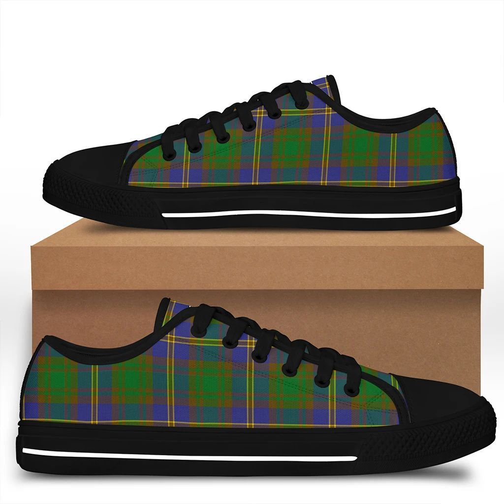 Strange of Balkaskie Tartan Classic Crest Low Top Shoes