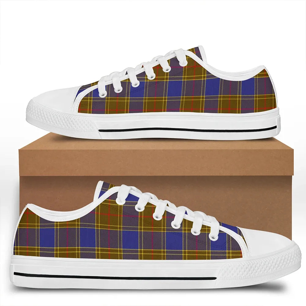 Balfour Modern Tartan Classic Low Top Shoes