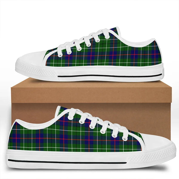 Duncan Modern Tartan Classic Low Top Shoes