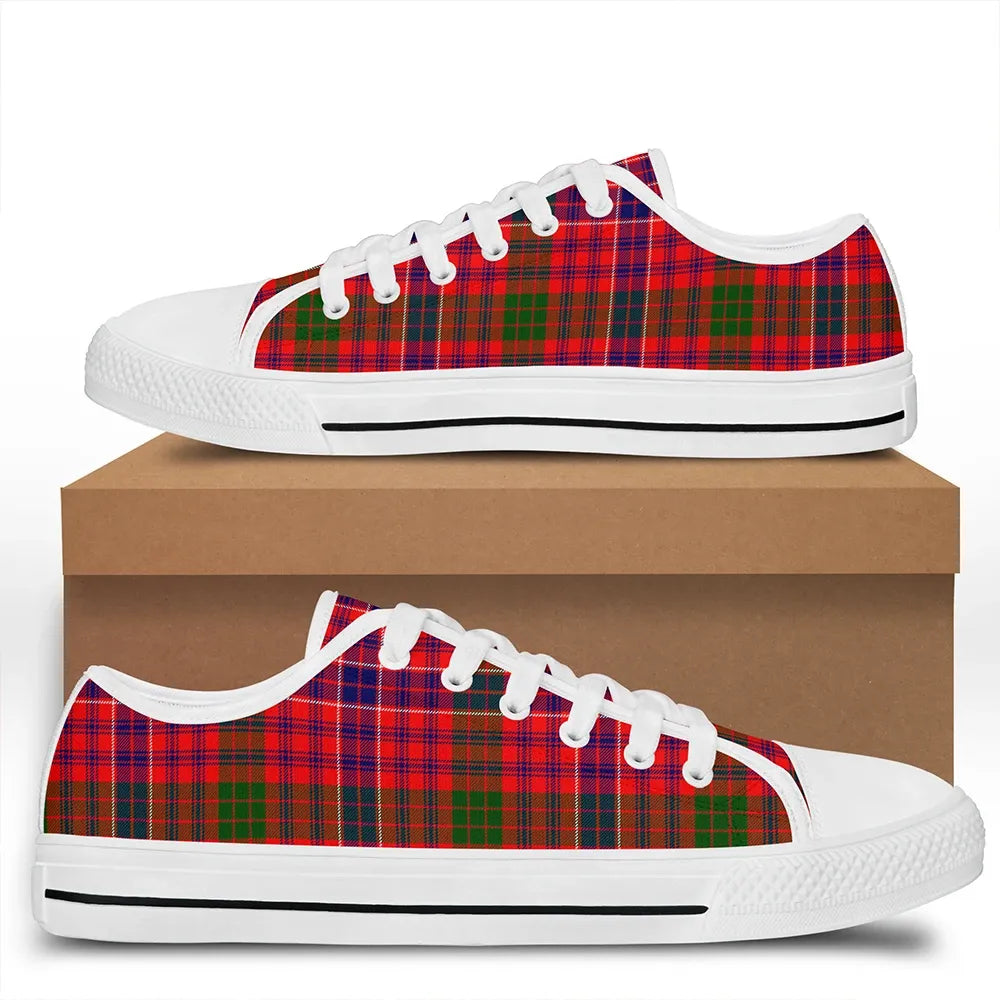 MacRae Modern Tartan Classic Low Top Shoes