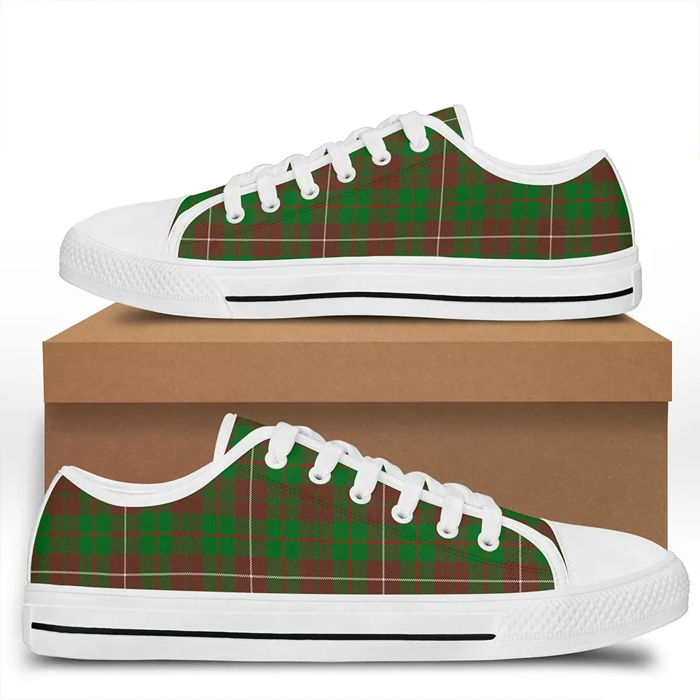 MacKinnon Hunting Modern Tartan Classic Low Top Shoes