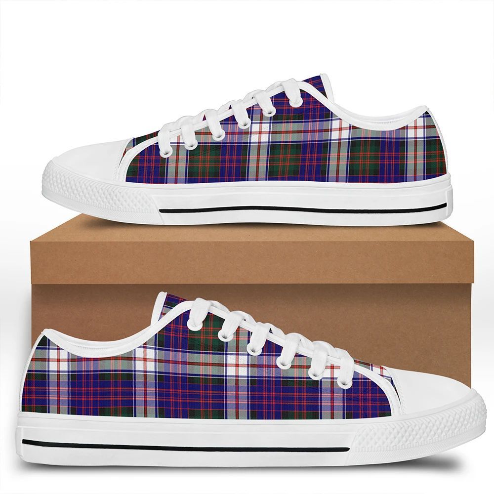 MacDonald Dress Modern Tartan Classic Low Top Shoes