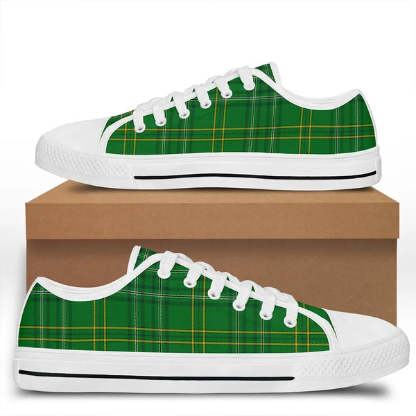 Wexford County Tartan Classic Low Top Shoes