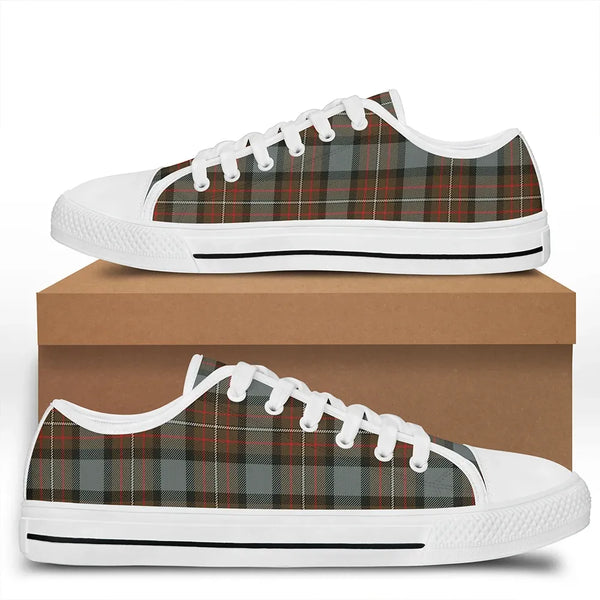 Fergusson Weathered Tartan Classic Low Top Shoes