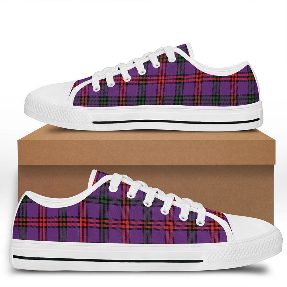 Montgomery Modern Tartan Classic Low Top Shoes