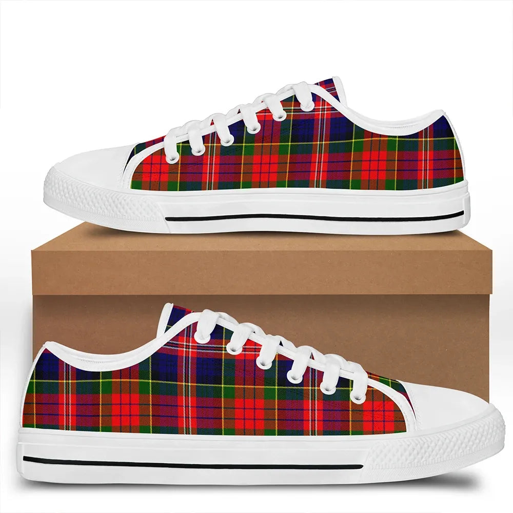 MacPherson Modern Tartan Classic Low Top Shoes