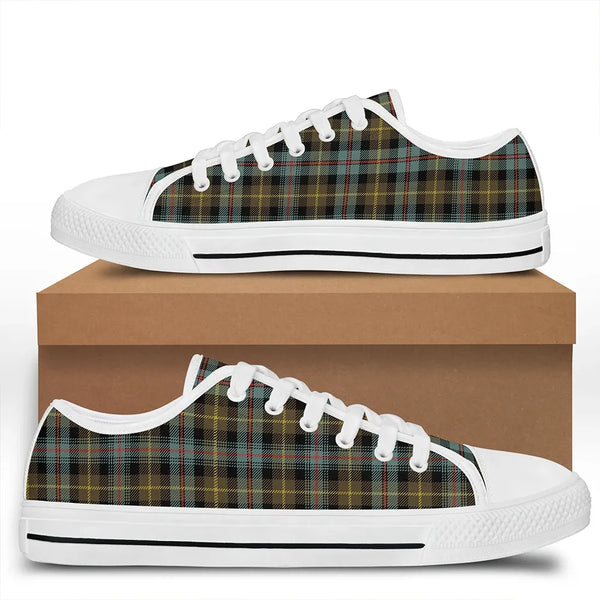 Farquharson Weathered Tartan Classic Low Top Shoes