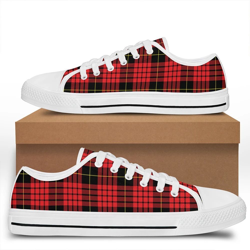 MacQueen Modern Tartan Classic Low Top Shoes