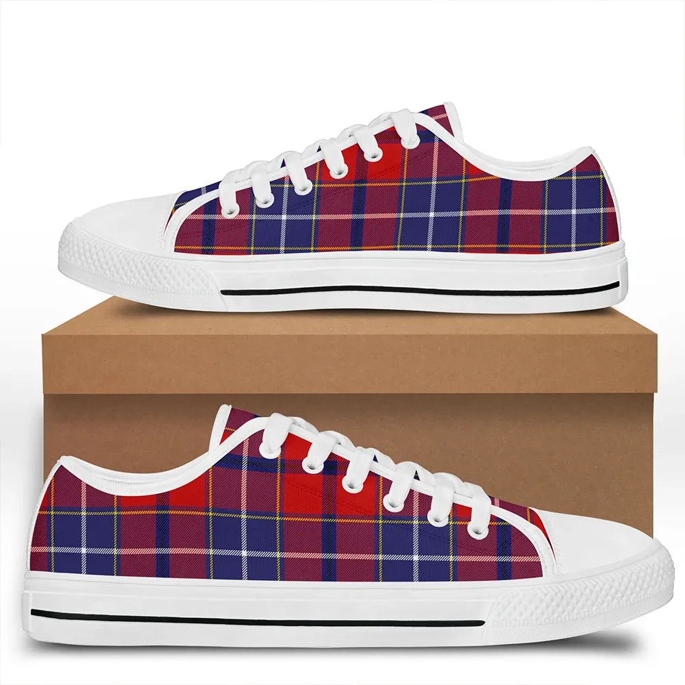 Wishart Dress Tartan Classic Low Top Shoes