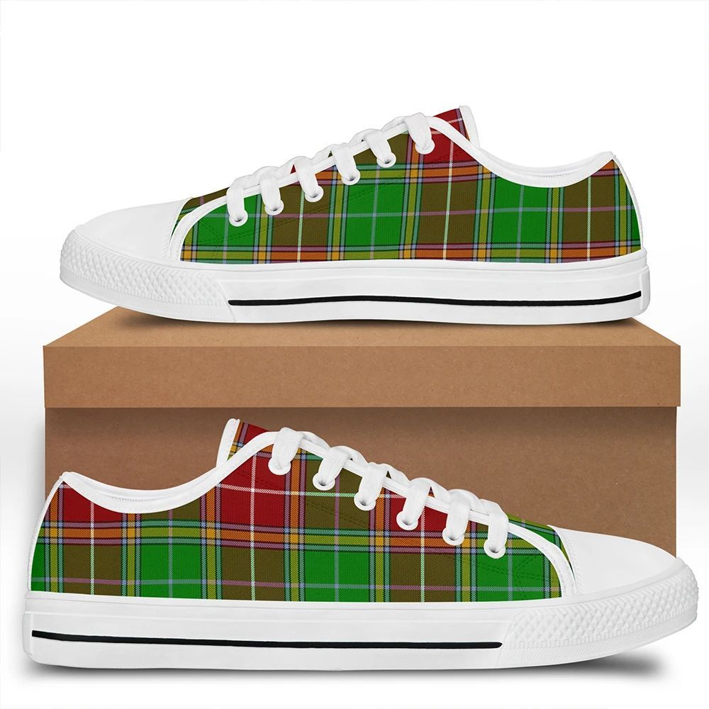 Baxter Modern Tartan Classic Low Top Shoes