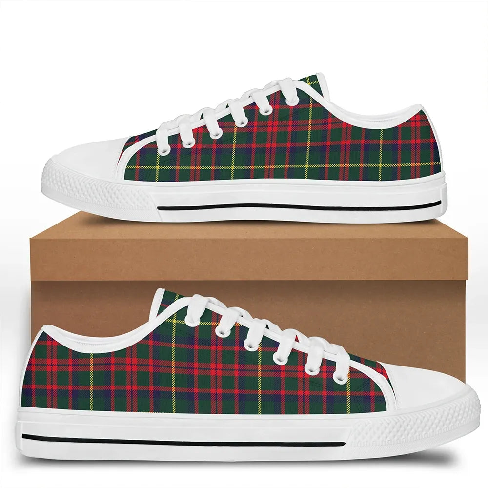 MacKintosh Hunting Modern Tartan Classic Low Top Shoes