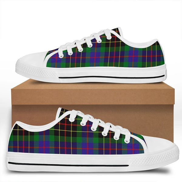 Brodie Hunting Modern Tartan Classic Low Top Shoes