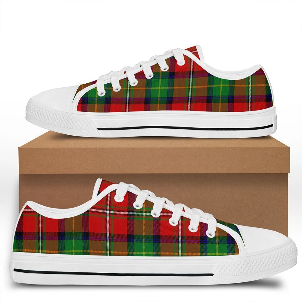 Boyd Modern Tartan Classic Low Top Shoes