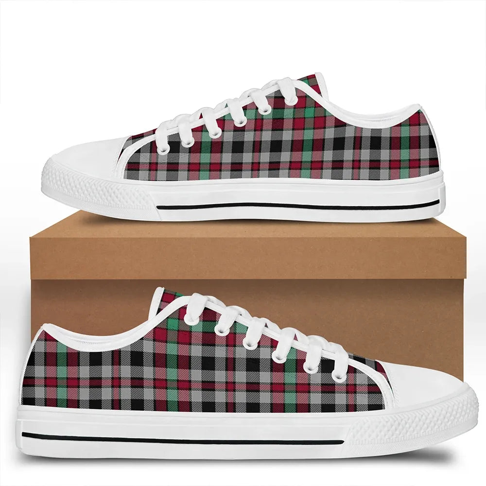 Borthwick Ancient Tartan Classic Low Top Shoes