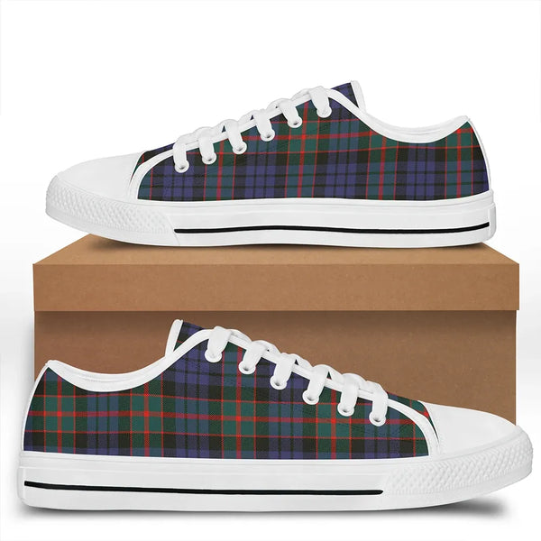 Fletcher of Dunans Tartan Classic Low Top Shoes