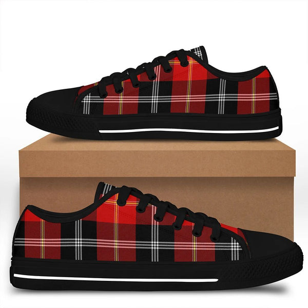 Marjoribanks Tartan Classic Crest Low Top Shoes