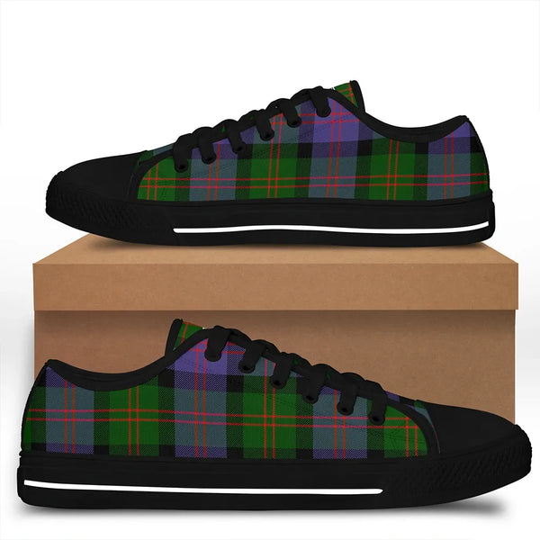 Blair Modern Tartan Classic Crest Low Top Shoes