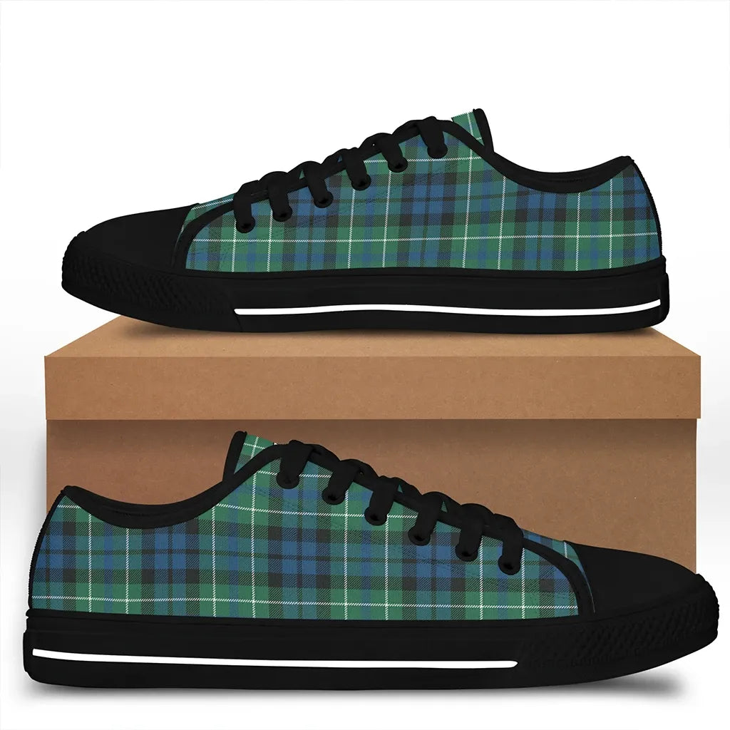 MacNeill of Colonsay Ancient Tartan Classic Crest Low Top Shoes