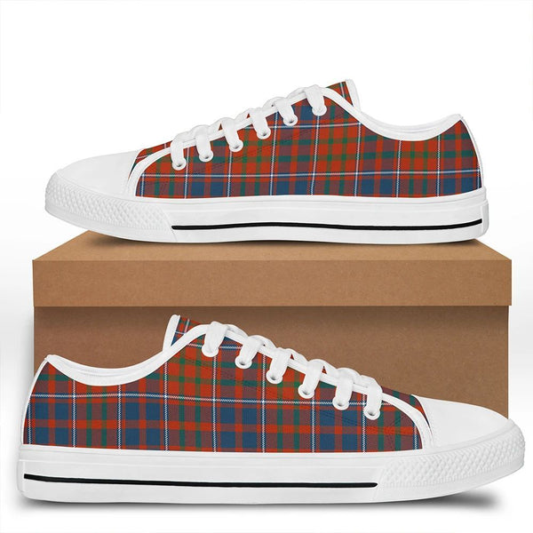 Cameron of Lochiel Ancient Tartan Classic Low Top Shoes