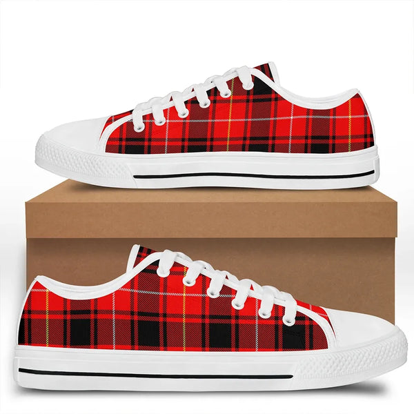 MacIver Modern Tartan Classic Low Top Shoes