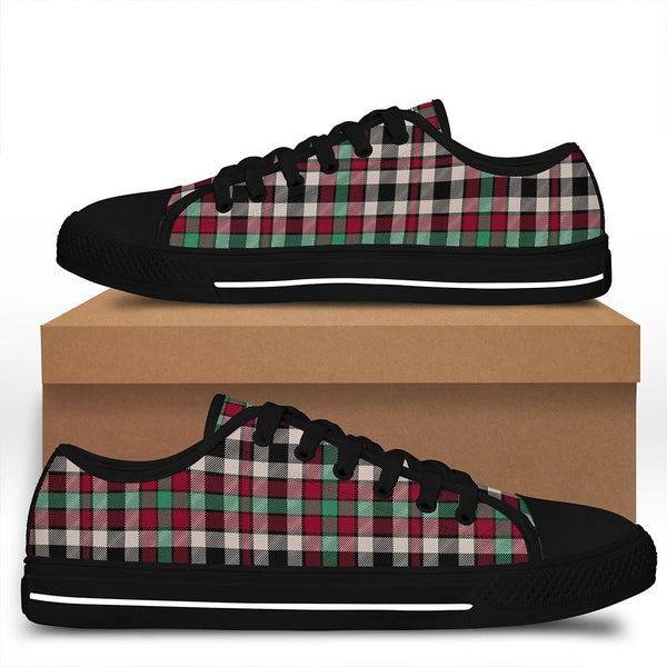 Borthwick Dress Ancient Tartan Classic Crest Low Top Shoes