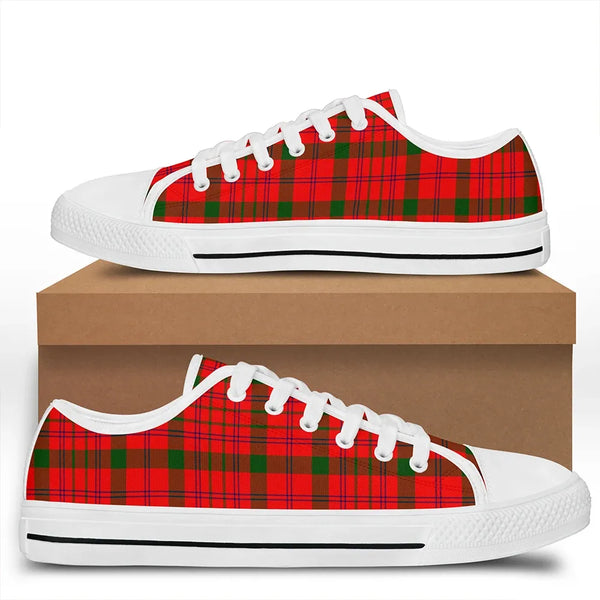 MacDonnell of Keppoch Modern Tartan Classic Low Top Shoes