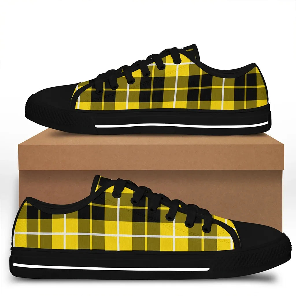 Barclay Dress Modern Tartan Classic Crest Low Top Shoes