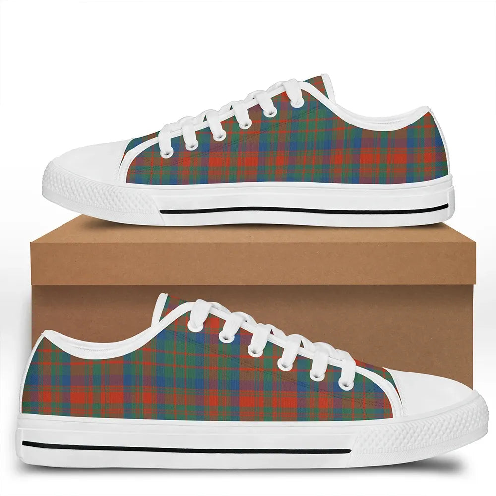 Matheson Ancient Tartan Classic Low Top Shoes