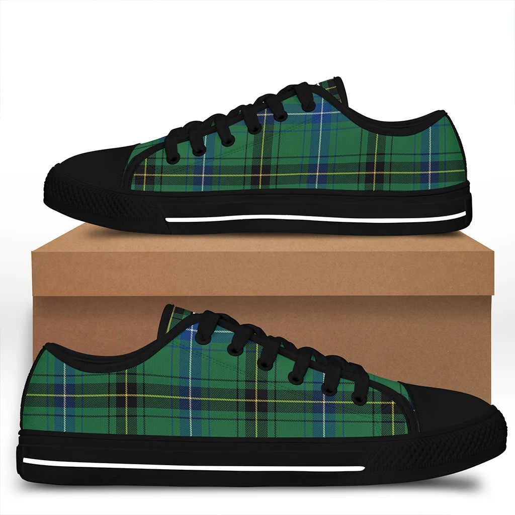 Henderson Ancient Tartan Classic Crest Low Top Shoes