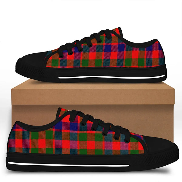 Gow Modern Tartan Classic Crest Low Top Shoes