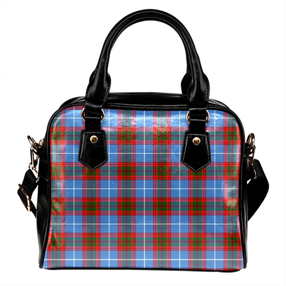 Edinburgh District Tartan Classic Shoulder Handbag