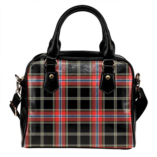 Norwegian Night Tartan Classic Shoulder Handbag