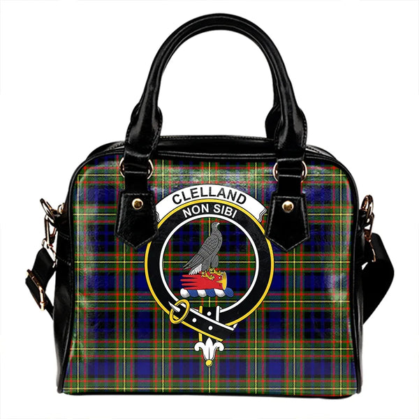 Clelland Modern Tartan Classic Shoulder Handbag