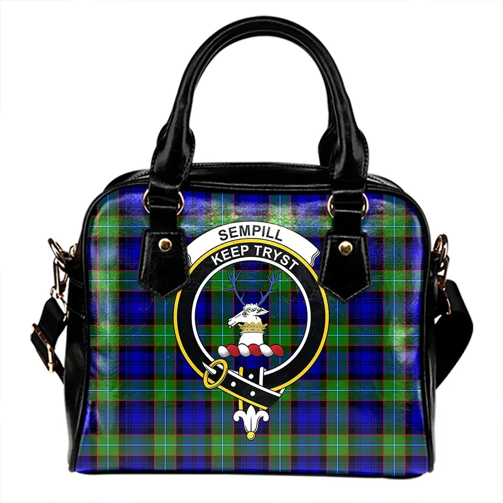 Sempill Modern Tartan Classic Shoulder Handbag