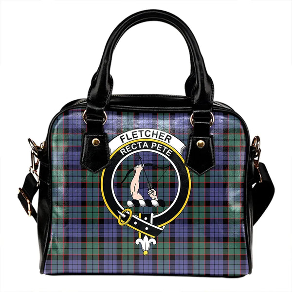 Fletcher Modern Tartan Classic Shoulder Handbag