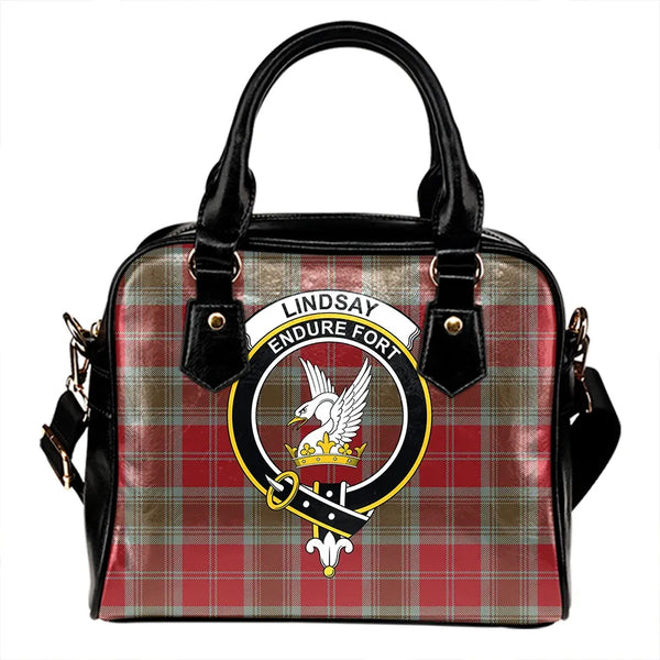 Lindsay Weathered Tartan Classic Shoulder Handbag