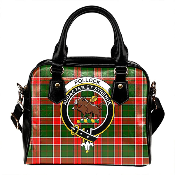 Pollock Modern Tartan Classic Shoulder Handbag