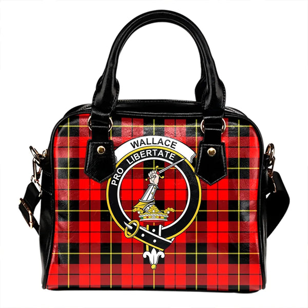 Wallace Hunting Red Tartan Classic Shoulder Handbag