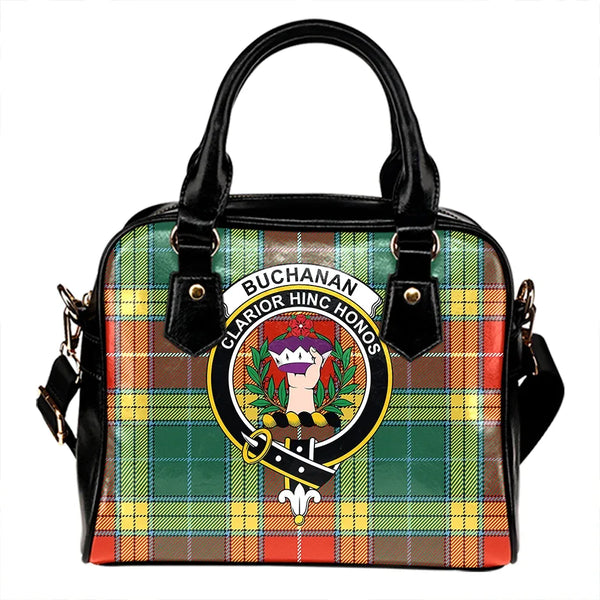 Buchanan Old Set Weathered Tartan Classic Shoulder Handbag