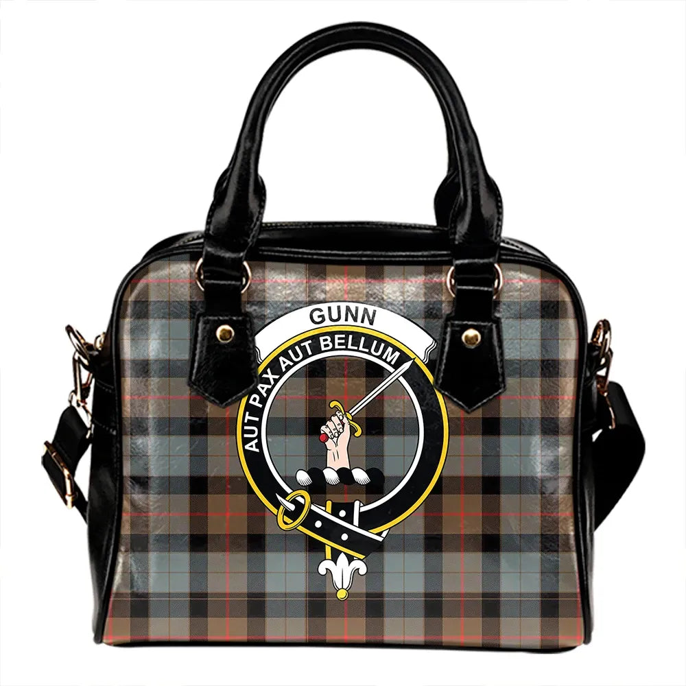 Gunn Weathered Tartan Classic Shoulder Handbag