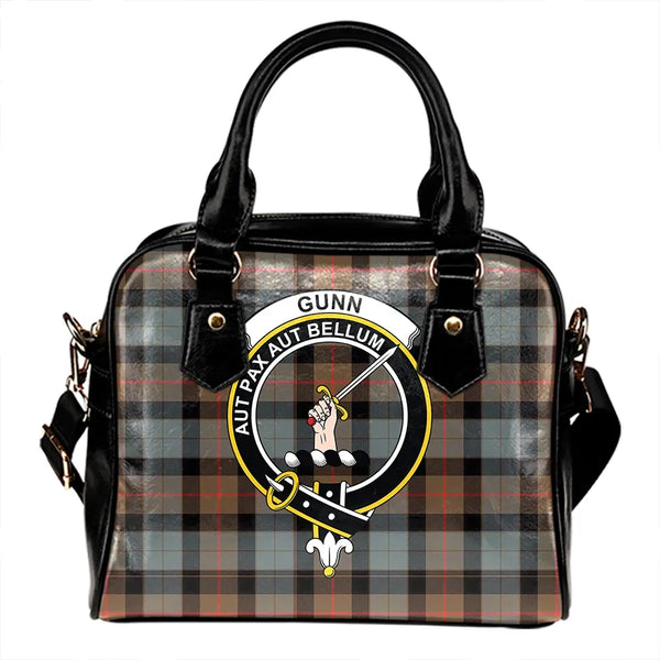 Gunn Weathered Tartan Classic Shoulder Handbag