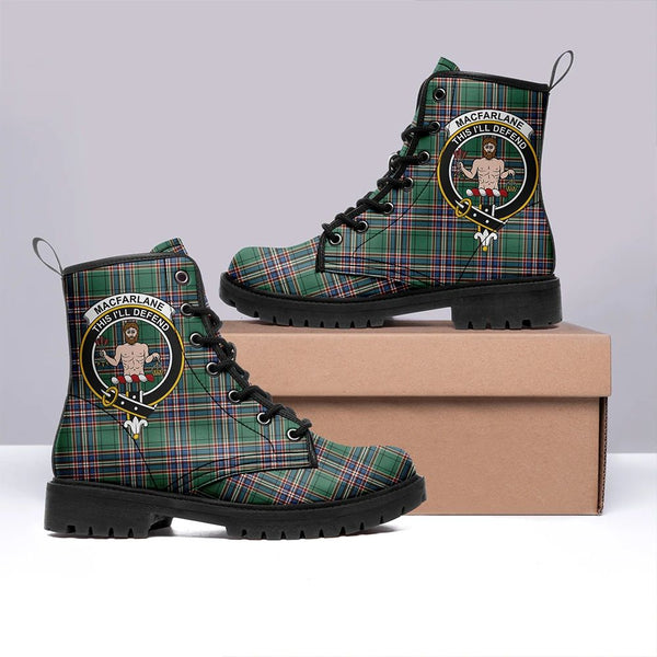 MacFarlane Hunting Ancient Tartan Classic Leather Boots